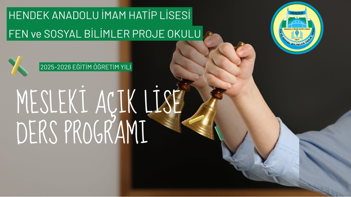 Mesleki Açık Lise Ders Programı